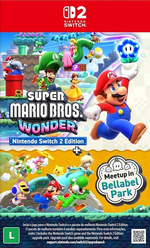 Super Mario Bros. Wonder Nintendo Switch 2 Edition + Vamos ao Parque Belabel